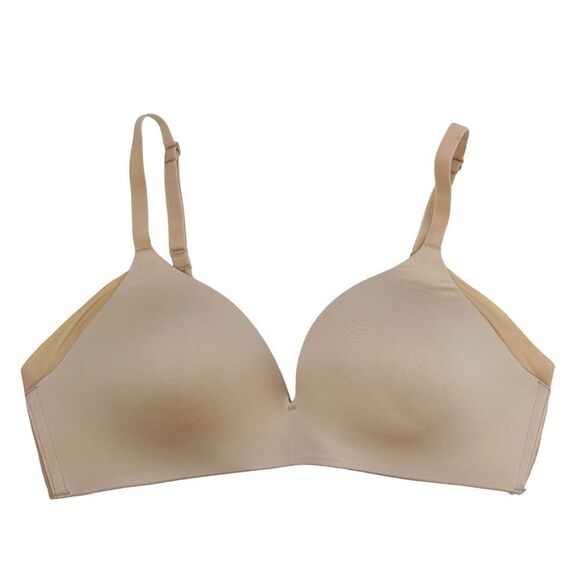 Wacoal beige Ultimate Side Smoother Wire Free T-Shirt Bra size 32D - Picture 5 of 7